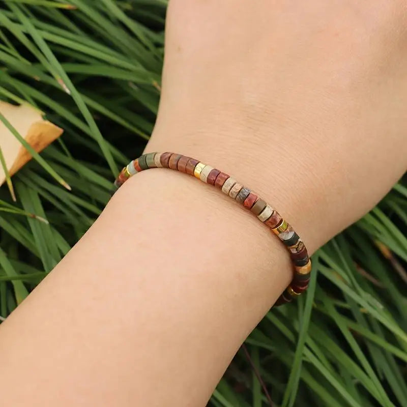 Boho Natural Stone Bracelet