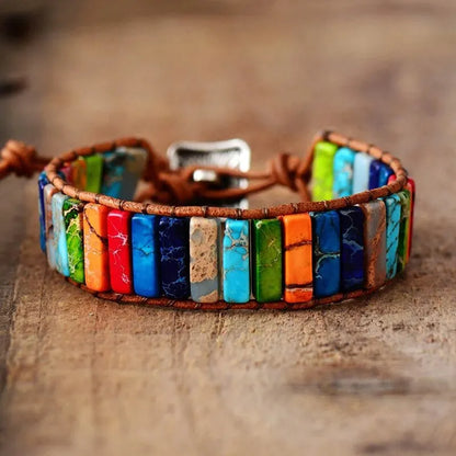 Boho Multicolor Stone Bracelet