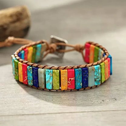 Boho Multicolor Stone Bracelet