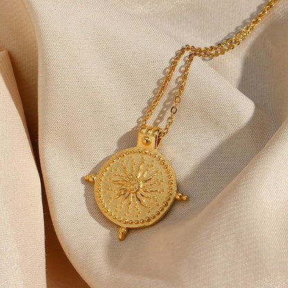 Sun Compass Necklace