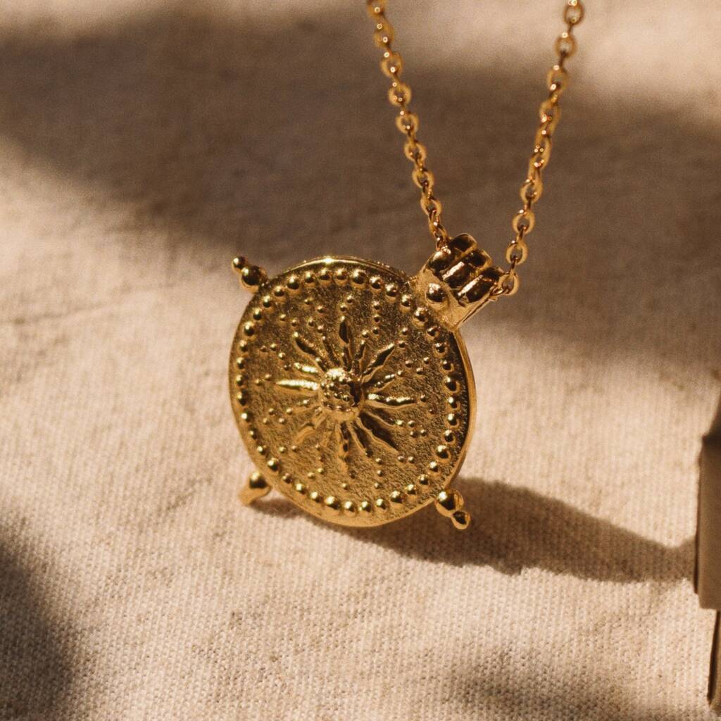 Sun Compass Necklace