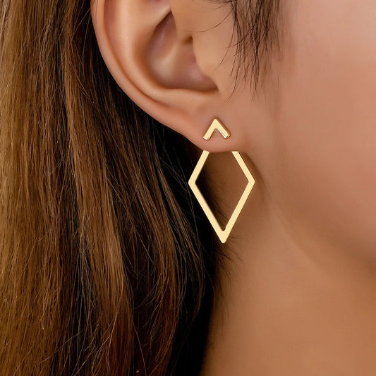 Gold Geometric Earrings